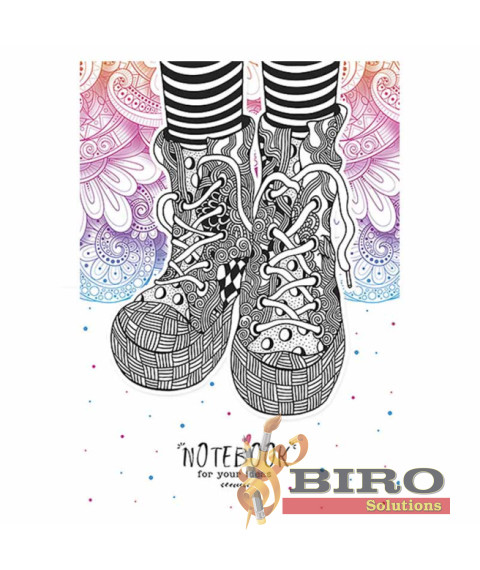 Carnet pentru notițe A6, 50 foi, pătrățele, Shkolyarik Student